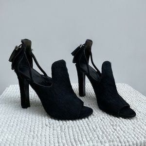 Alexander Wang Pony Hair Tassel Heels